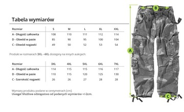 Брюки-карго M65 AIRBORNE SURPLUS XL + ремень