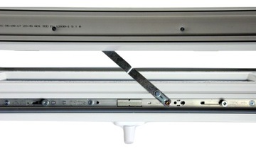 OKNO PCV 1300 x 600 UCHYLNE 1 x ANTRACYT