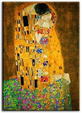 Reprodukcja Gustav Klimt Pocałunek 50x70 cm obraz