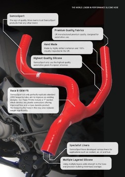 #SAMCO Sport VOR-1 VOR MX 450 шланги радиатора