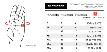 SHIMA PROSPEED S спортивные и походные перчатки