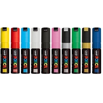 Маркер Uni с краской POSCA PC-8K Зеленый 0,8