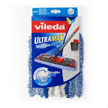 Vileda 2x Ultramax Ultramat Micro Хлопковая вставка для швабры