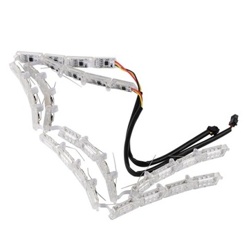 ŚWIATŁA DZIENNE LED DRL PŁYWAJĄCY KIERUNKOWSKAZ