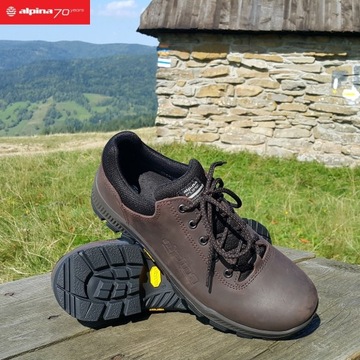 ALPINA PRIMA LOW Trekking VIBRAM 100% размер ЕС 37,5