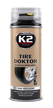 K2 TIRE DOKTOR 400 ML PREPARAT DO NAPRAWY OPON