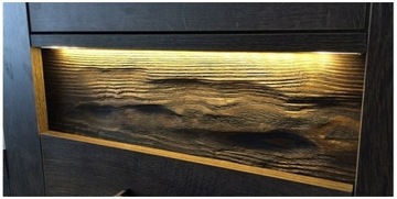 ИНДИАНАПОЛИС И-4 шкаф-витрина, тёмный ясень ЯРСТОЛ