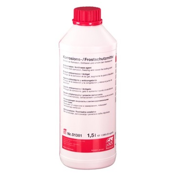 PŁYN DO CHŁODNIC FEBI BILSTEIN 01381 G012A8DA1S1G12 CZERWONY KONCENTRAT 1.5