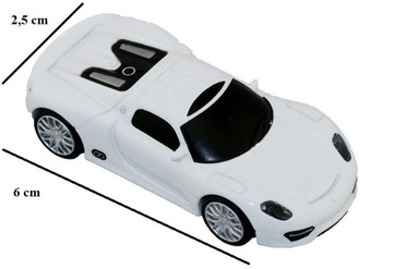 USB-НАКОПИТЕЛЬ 64 ГБ PORSCHE WHITE AUTO CAR