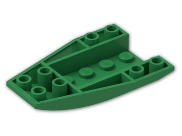 13856 LEGO 43713 4180471 — наклонный 6x4 — зеленый 1 шт.