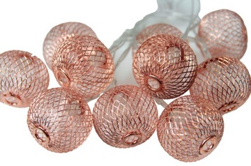 Lampki choinkowe na choinkę 10 LED mikro ażur HIT