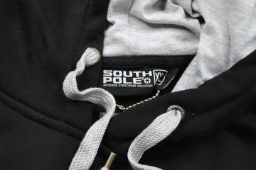 Новый размер толстовки SOUTHPOLE Basic Black/Grey. л