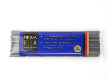 Brzeszczoty włosowe NIQUA FIX BLUE N5, 130 mm