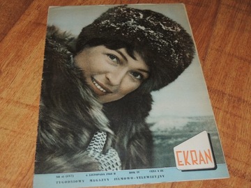 EKRAN 45/1960 A Łapicki, Nora Ney, Natalie Wood,