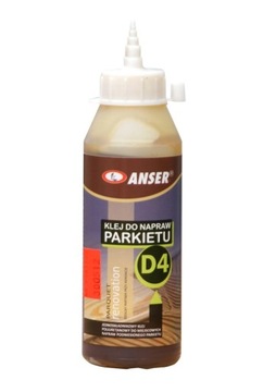 Klej wodoodporny do napraw parkietu D4 250 ml