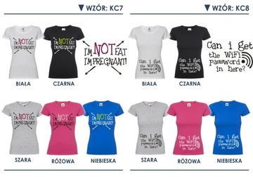 KOSZULKA CIĄŻOWA KC DLA PRZYSZŁEJ MAMY STYLOWA! XL