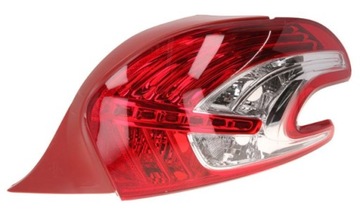 LAMPA TYLNA PRAWA PEUGETO 208 2012-15