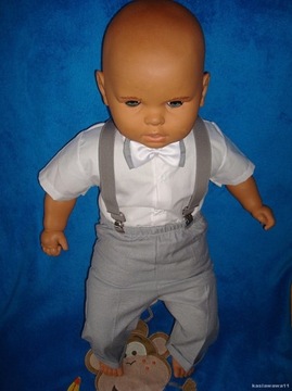 KOSZULO-BODY SPODNIE SZELKI MUSZKA KOSZULA r.62