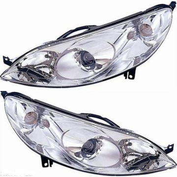 Nowe Reflektory Peugeot 407 2004-2010 silniczki H7
