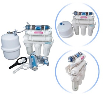 FILTR RO7 HYDRO OSMOZA JONIZATOR ICB 2100 + WKŁADY