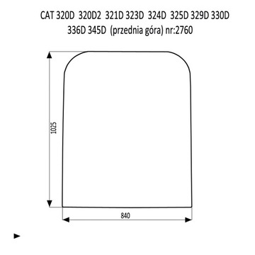 CAT СТЕКЛО 311 320 321 323 324 325 329 330 336