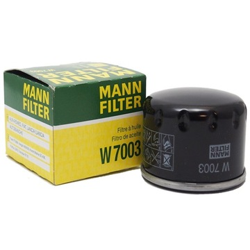 MANN FILTR OLEJU W7003 zamiennik OP537/2 OC458