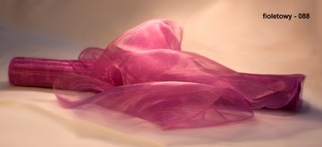 ORGANZA ORGANTYNA NA FIRANY FIRANKI TIUL 48cm/9m !