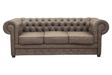 Sofa kanapa 3osobowa Chesterfield styl glamour