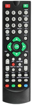 Pilot do dekodera DVBT DVB-T RWT DTV-451 DVT-461 TCEQ HD2618N HD606