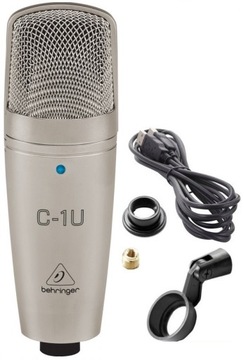 КОНДЕНСАТОРНЫЙ МИКРОФОН BEHRINGER C1U USB + POP