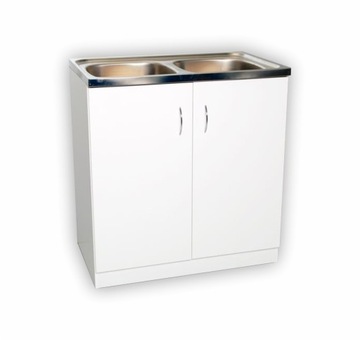 SZAFKA POD ZLEW ZLEWOZMYWAK 80X60 BIAŁA