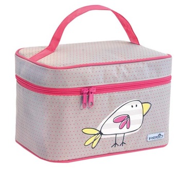 Kosmetyczka dla dziecka kuferek torebka organizer REED seria KIDS BIRD