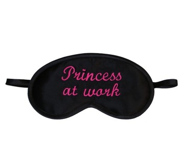 Princess at work Maska na oczy Księżniczka w pracy