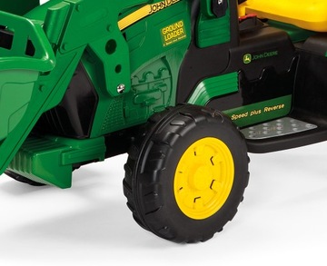 ЭКСКАВАТОР PEG PEREGO JOHN DEERE 12В + ПРИЦЕП