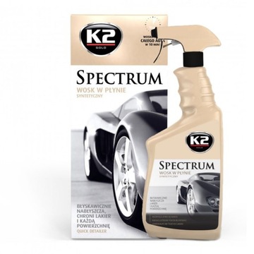 K2 SPECTRUM 700ML СИНТЕТИЧЕСКИЙ ВОСК ДЛЯ БЫСТРОЙ ДЕТАЛИ + КОМБИНИРОВАННЫЙ КОМБИНАТ МИКРОВОЛОКНА