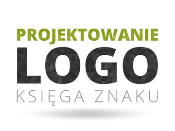 Projekt logo dla firm - indywidualne tworzenie logo + księga znaku PDF