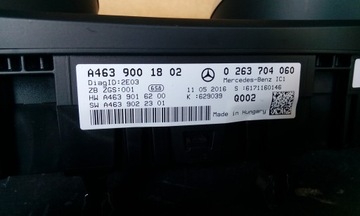 MERCEDES G 463 AMG PŘÍSTROJOVÁ DESKA 4639001802 EVROPA