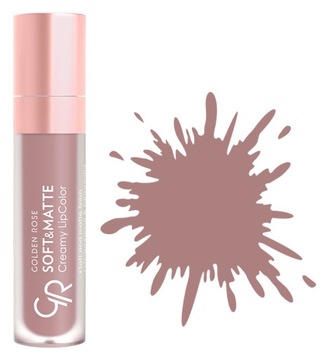 МЯГКАЯ МАТОВАЯ КРЕМОВАЯ ПОМАДА ДЛЯ ГУБ GOLDEN ROSE 101