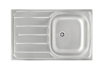 Zlew wpuszcz. 1komora zlewozmywak jedwab+syfon 870