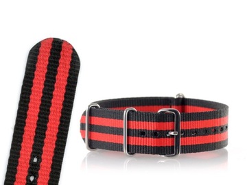 PASEK DO ZEGARKA NATO G10 NYLONOWY 22 KOLORY 5020