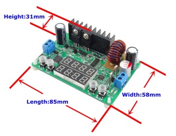 Преобразователь напряжения DP30V5A-L 0-32В 160W_BTE-407