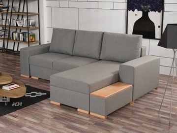 NAROŻNIK SOFA MASSIMO Z14 SPANIE 2x POJEMNIK PÓŁKA