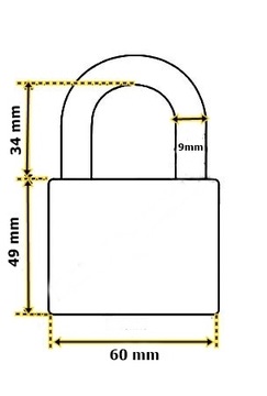 ЛАТУННЫЙ ЗАМОК 60 GWARDIA SECURITY SOLID