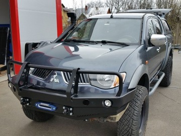 СТАЛЬНОЙ ПЕРЕДНИЙ БАМПЕР MITSUBISHI L200 -15