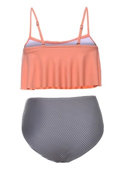 КУПАЛЬНЫЙ КОСТЮМ с мягкой чашкой и высокой талией 4XL/5XL