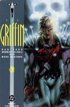 GRIFFIN # 2- 1991 - KOMIKS USA - 9.6