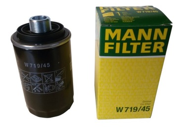 MANN FILTR OLEJU W719/45 AUDI A3 A4 A5 A6 TFSI VW