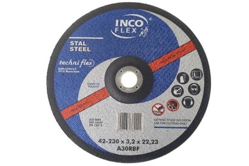 Tarcza do cięcia STAL 230/3.2 mm INCO-FLEX