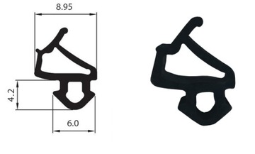 EPDM S-1127 Уплотнитель оконный VEKA