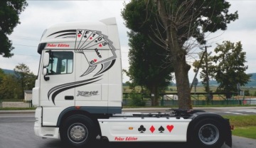 Samolepky Samolepka Daf Xf 105 106 Poker Edition